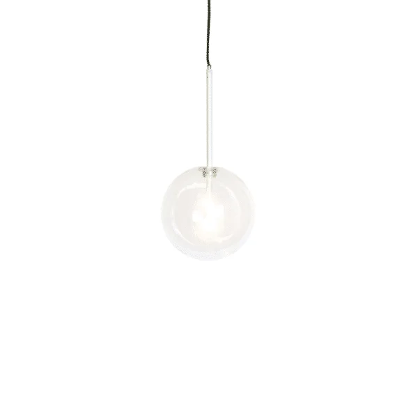 Small White Alaska Pendant Light