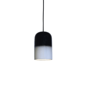 Black and White Ombre Pendant Light