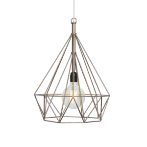 Extra Large Geo Copper Pendant Light