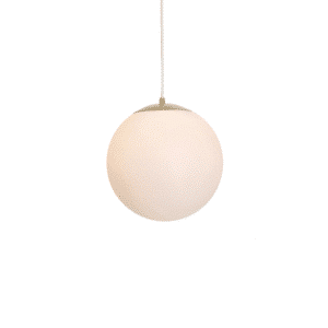 Large Frosted Globe Pendant