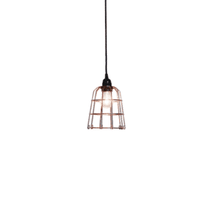 Wire Copper Pendant Light