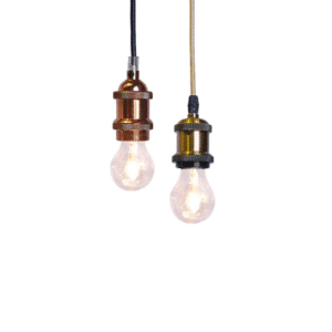 Diesel Copper And Gold Pendant Lights